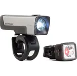 Bontrager Ion Comp R/Flare R City Bike Light Set - metallic gunmetal uni
