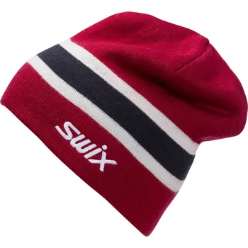 Čepice Swix Norway Beanie Jr - Red