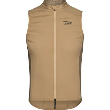 Cyklistická vesta Pas Normal Studios Mechanism Stow Away Gilet - Camel M