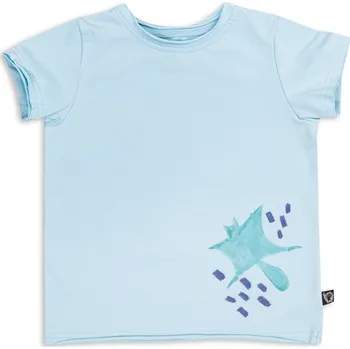 Chlapecké tričko Wouki Dětské triko KAERU - blue sugar glider 110