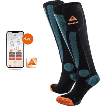 Sjezdové boty Alpenheat FireSkiSocks with App 46-48