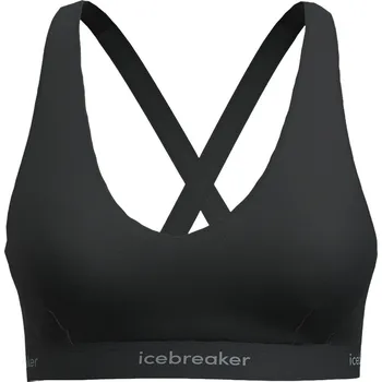 Dámské termo spodní prádlo Icebreaker Women's Merino 125 Cool-Lite Sprite Racerback Bra - black S