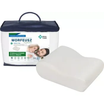Polštář Reha Fund Sp. z o.o. Morfeusz 663 Ortopedický polštář z paměťové pěny cestovní měkký
