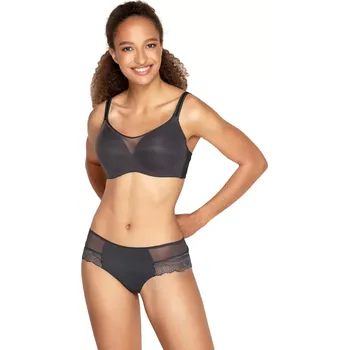 Podprsenka Moderní podprsenka s tylem Timo 042833 grafit velikost 70I