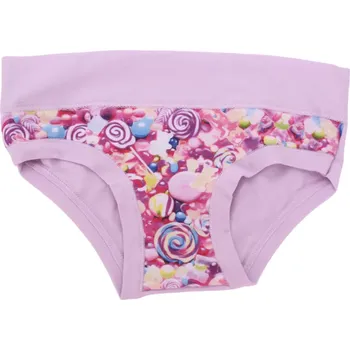 Dívčí spodní prádlo Dívčí kalhotky s obrázkem Emy Bimba B2924 old mouve velikost 3