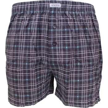 Trenýrky Pánské bavlněné trenky Andrie PS 5864 grafit velikost L-50/52