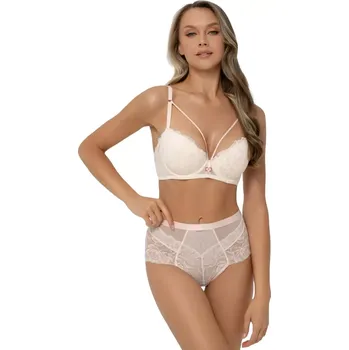 Podprsenka Krajková push up podprsenka Marc & André S25-0215 krémová velikost 80D