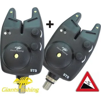 Signalizace záběru GIANTS FISHING HLÁSIČ BITE ALARM STD (12V BATERIE) AKCE 1+1! (GIANTS FISHING SIGNALIZÁTOR BITE ALARM STD (12V BATERIE) AKCE 1+1!)