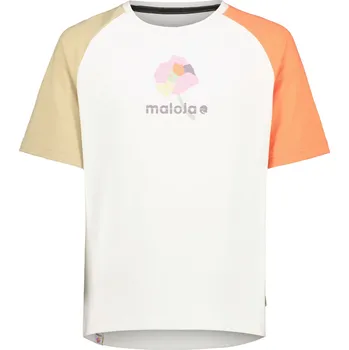 cyklistický dres Maloja ValspregnaG. - shaded white multi 128-134