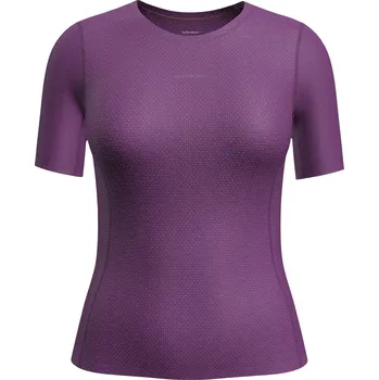Icebreaker Women's Merino 75 Cool-Lite Featherlight SS Crewe - passion