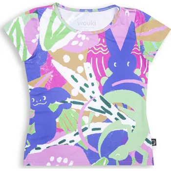 Chlapecké tričko Wouki Dívčí sportovní triko Miyuki - Pink 158