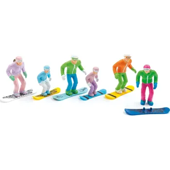 autíčko JC Jägerndorfer 6 Figuren m.Snowboard