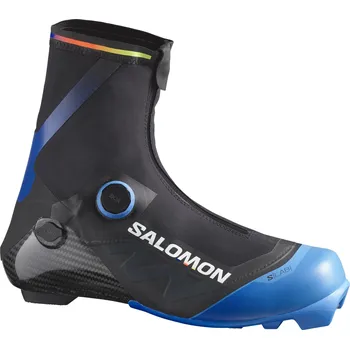 Běžecké lyžování Salomon S/Lab Classic Boa® - Black / Race Blue / Process Blue-X 42