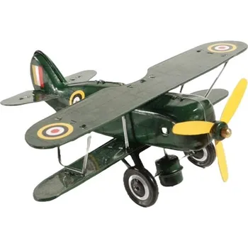 Blechfabrik Biplane green