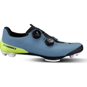 Pánské cyklistické tretry Specialized S-Works Recon - grey blue 38