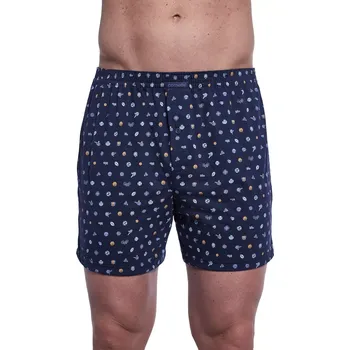 Boxerky Bavlněné trenýrky do podkovy Cornette Comfort 002/312 navy velikost 5XL-70/72