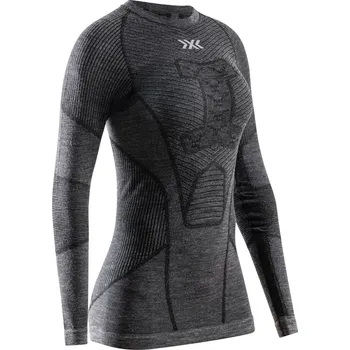 X-Bionic Symbio Merino Shirt LS Women - rhino grey M