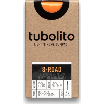 Duše na kolo Tubolito S-Tubo Road 700Cx18-32 SV 80 mm - orange uni
