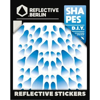 Reflective Berlin Reflective Shapes - Rain Drops - sky uni