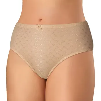 Kalhotky Bavlněné dámské kalhotky Andrie PS 1015 tělové velikost 5XL-62/64