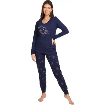 Dámské pyžamo Dlouhé pyžamo pro ženy Pleas 180768 Galaxy velikost XL