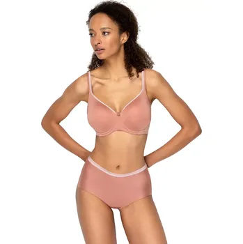 Podprsenka Jemně vyztužená bezešvá podrsenka Timo 041852 tmavý pudr velikost 90D