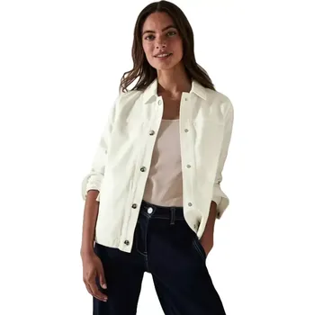 Dámská bunda Dámská bundička Cecil 212631 bílá perla velikost XS