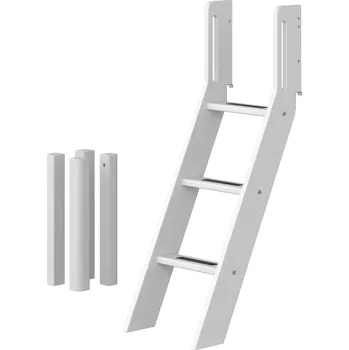 Příslušenství pro dětskou postel a kolébku Flexa Šikmý žebřík Flexa - White přídavné nohy