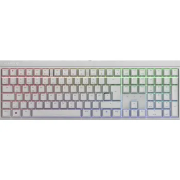 Klávesnice Cherry MX 2.0S (weiß, DE-Layout, Cherry MX Blue) (G80-3821LSADE-0)