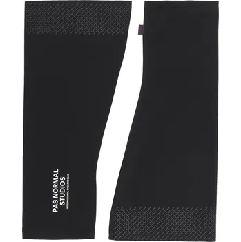 Cyklistické návleky Pas Normal Studios Logo Knee warmers - Black L