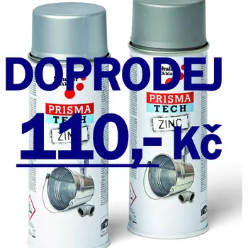 Barva ve spreji Schuller Eh'klar Zinkový sprej na korozi tmavý 400ml, zinek ve spreji, barvy ve spreji PRISMA COLOR 91085