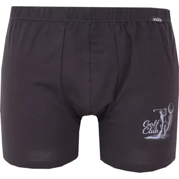 Boxerky Moderní pánské boxerky Andrie PS 5902 černé velikost 3XL-62/64