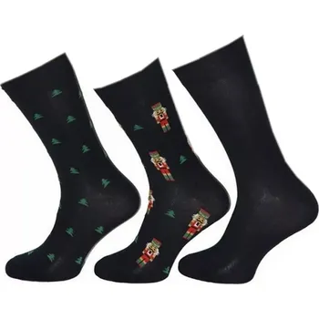 Pánské ponožky Pánské ponožky Cornette 3pack A48 navy velikost 39-41