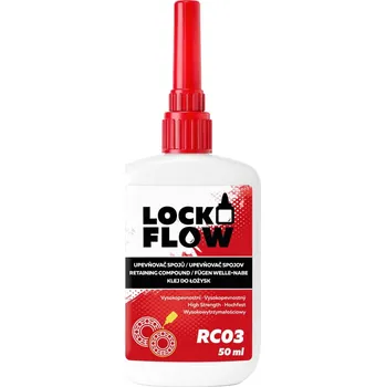 Průmyslové lepidlo LOCKFLOW RC03 Vysokopevnostní, nízkoviskózní upevňovač spojů - 50ml