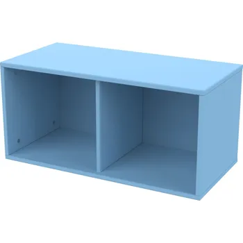 police Flexa Roomie Wall hanging bookcase Blue skies MDF 72x34,5x34,5
