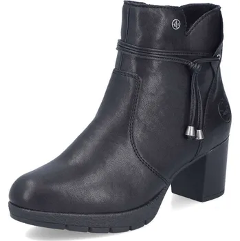 Dámské kozačky Dámská kotníková obuv RIEKER 77667-00 černá W5 37