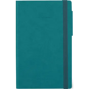 Zápisník Legami Lined Notebook - My Notebook - Medium - Malachite Green