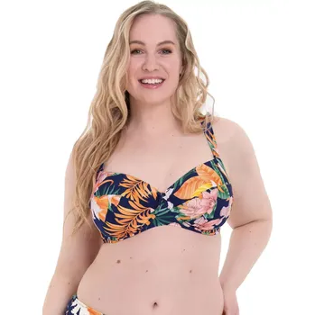 Dámské plavky Kosticové dvoudílné plavky Rosa Faia M3 8734 květ velikost 85F