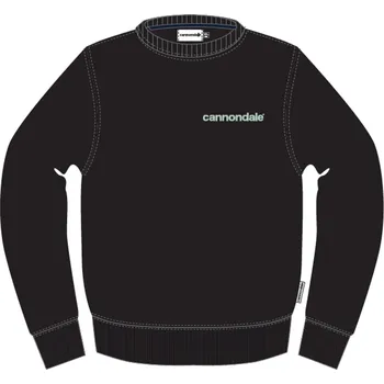 Pánská mikina Cannondale Lifestyle Sweatshirt - Blk/Cmt L