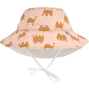 Čepice Lassig Sun Protection Bucket Hat camel pink