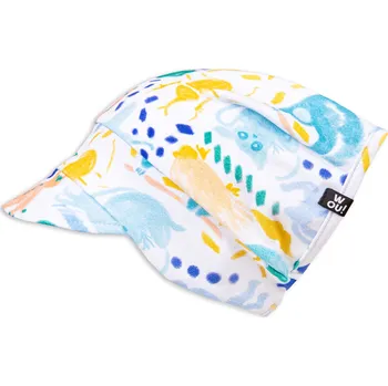 Šátek Wouki Dívčí šátek RAENI - blue jungle M