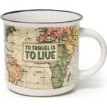 Legami New Bone China Porcelain Mug - Cup-Puccino - Travel