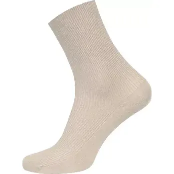 Dámské ponožky Ponožky Hoza H001 kávová velikost 23-25