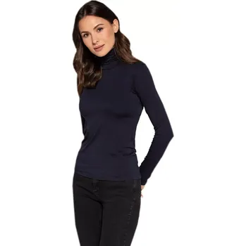 Dámské tričko Dámský rolák Marinello 51960 navy velikost M