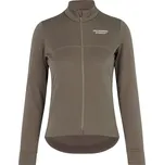 Pas Normal Studios Women's Essential Thermal Long Sleeve Jersey - Ash Brown M