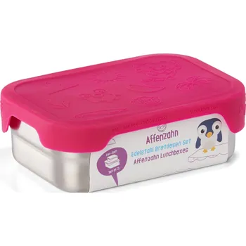 Svačinový box Affenzahn Stainless Steel Lunchbox Set - Owl uni