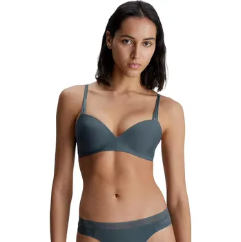 Podprsenka Push-up podprsenka bez kostic Calvin Klein QF6017E dark slate velikost 75F