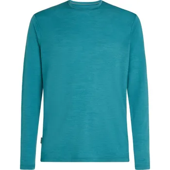 ICEBREAKER Mens 125 Cool-Lite Sphere III LS Tee, Topaz (vzorek) velikost: M