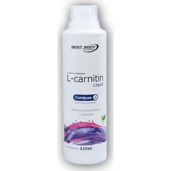 Spalovač tuku Best Body Nutrition L-carnitine liquid 500ml Lime