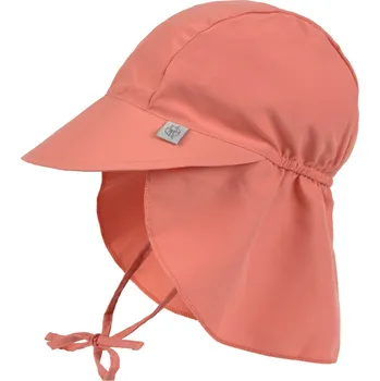 Čepice Lassig Sun Protection Flap Hat coral 46-49